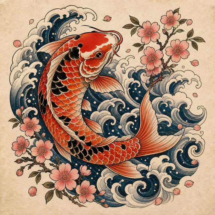 Japanese tattoo style